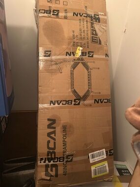 48" Trampoline - Black